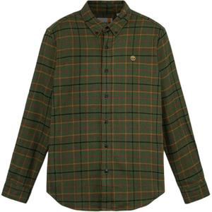 Фланелевая клетчатая рубашка Timberland, Dark Wheat