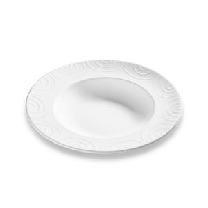 Тарелка для макарон с пламенем белого цвета Gourmet d: 29 см / высота: 4,5 см Gmundner Keramik, белый