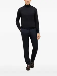 Водолазка в рубчик Boglioli, синий