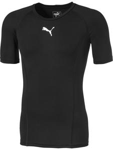 Футболка LIGA Baselayer Tee SS черного цвета Puma