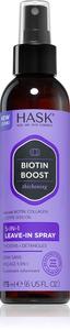 Несмываемый спрей для укрепления волос Biotin Boost Hask, 175 мл