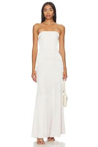 Платье Lovers and Friends Micah Gown, цвет Champagne Beige