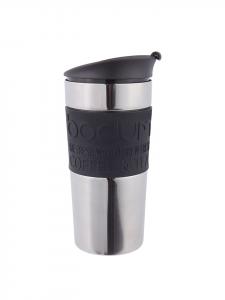 Дорожная кружка BODUM с двойными стенками, серебристого цвета Butlers