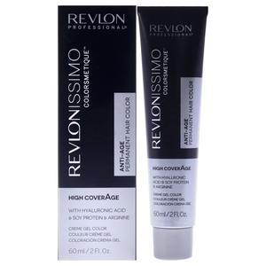 Краска для волос Revlonissimo Colorsmetique High Coverage - 741 Натуральный каштановый блонд от Revlon, подходит как для мужчин, так и для женщин - 2 унции, прозрачный