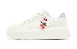 QIAODAN Устойчивые к истиранию, легкие, нескользящие, низкие кроссовки, женские, цвета слоновой кости, Taro, фиолетовый