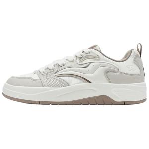 XTEP Износостойкие легкие низкие кроссовки для скейтбординга Coverage, мужские, серо-голубые, парусно-белые, холодного чайного цвета