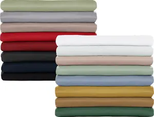 Простыня Basic 280x275 см - Простыня без резинки - Красная простыня без резинки Blumtal