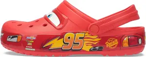 Кроксы унисекс для взрослых Disney Pixar Тачки Блиц МакКуин Crocs, красный