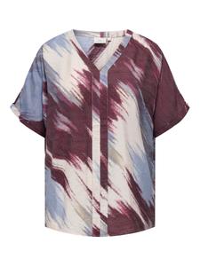 Блуза ONLY Carmakoma CARTempi, светло-серый