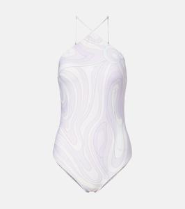 Купальник Marmo с бретелями-хомутом Pucci, Lavander