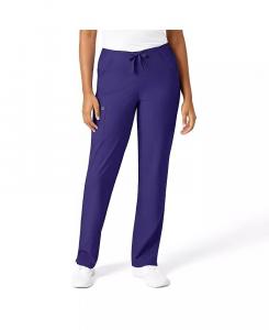 Женские санитарные брюки W123 с завязками Wink, фиолетовый