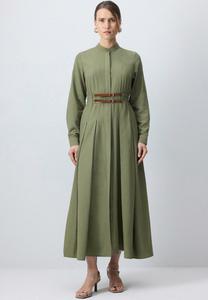 Платье макси WAIST BELTED Touché Privé, хаки