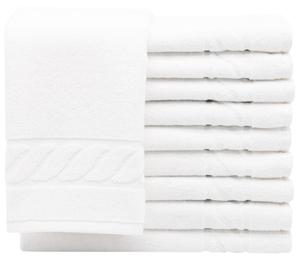 Гостевые полотенца набор  Zollner, белый