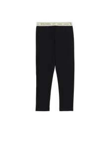 Леггинсы кутюр от Balmain, черный