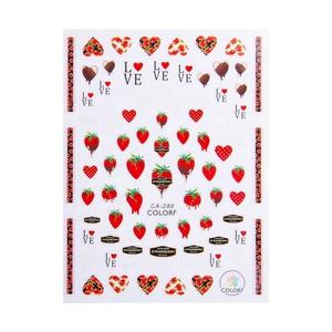 Наклейки для ногтей, тонкий самоклеящийся материал № Ca-280 MollyLac, Molly Lac