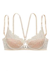 Бюстгальтер-балконет LASCANA, белый