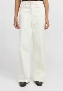 Jxtokyo джинсы широкого кроя, широкие штанины Jjxx, White Denim Detail Off White