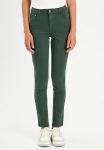 5 сумок, джинсы зауженного кроя Cache Cache, Vert Foncé