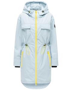 MARIKOO Парка для межсезонья 'Trüffelbonbon 16' в пастельно-голубом цвете