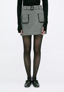 Юбка The Kooples JUPE, Black/White/Black