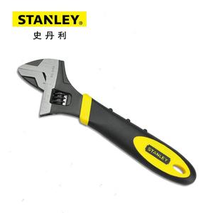 Разводной ключ Stanley с двухцветной ручкой из хромованадиевой стали, быстродействующий ключ 12 дюймов, ремонт машин и автомобилей 90-950-23