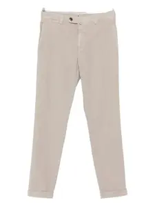 Ретро брюки с манжетами и пуговицами Berwich, серый