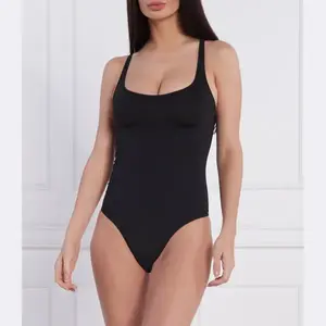 Тонкое подтянутое боди Calvin Klein, черный