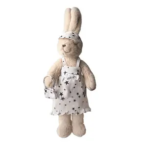 Dolls and bears dance Персиковый белый кролик милые креативные кроличьи куклы плюшевая кукла высота 32см/35см
