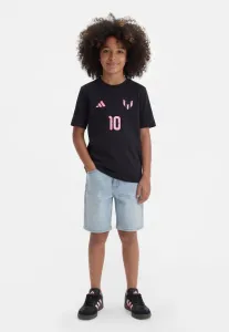 Спортивная футболка унисекс с изображением месси Adidas Performance, Black