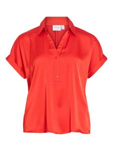 VILA Блузка 'VIEnna Ravenna' в цвете Orange Red