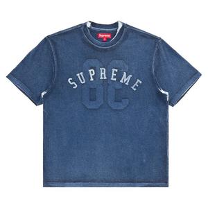 Топ Supreme Overprint Short-Sleeve Top, Navy