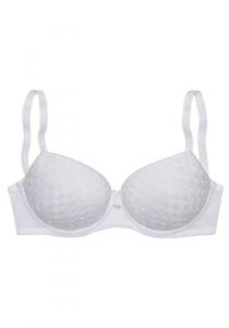 Бюстгальтер с косточками LASCANA Schalen BH, белый