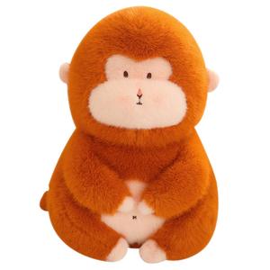 Плюшевая кукла Cute Animal, Right? Monkey Dolls высота 22см/32см/40см длина 22см/32см/40см Fox fairy