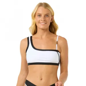 Топ бикини Rip Curl Gigi One Shoulder, белый