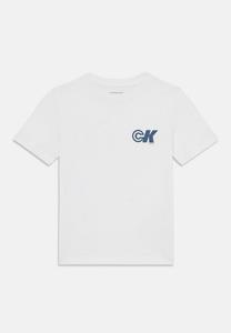 Футболка с принтом SEASONAL TEE UNISEX Calvin Klein Jeans, белый