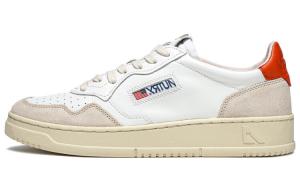 Medalist Кожа Замша Низкий Белый Бежевый Оранжевый Женский Autry