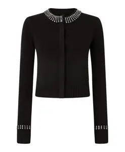 Стильный кардиган, модель Spezzino. Pinko, черный