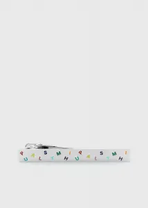 Разноцветный зажим для галстука с логотипом