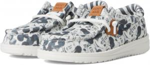 Кроссовки Hey Dude Kids Wally Mickey Mouse Print, цвет Grey Multi