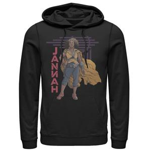 Мужская толстовка с капюшоном The Rise of Skywalker Jannah Pose Star Wars