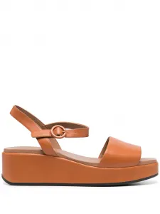 Сандалии Misia с ремешком на щиколотке Camper, коричневый