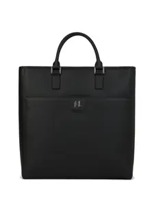 Сумка-тоут с монограммой Karl Lagerfeld, черный