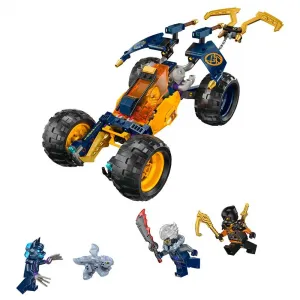 Детский конструктор Lego Buggy Off-Road Ninja De Arin, золотой