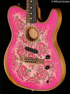 Fender American Acoustasonic Telecaster Pink Paisley (433)
