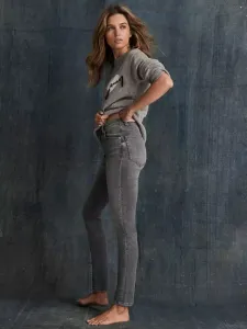 Джинсы Mint Velvet High Rise Skinny, серый