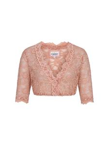 Традиционная блузка Trachtenhof Nübler Dirndlbluse 3/4 Arm Laura, розовый
