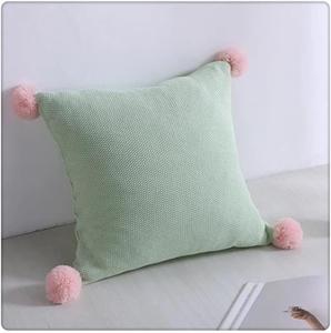 ZUIAI Минималистичные цветные вязаные наволочки детские