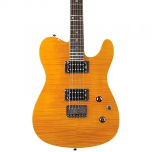 Электрогитара Fender Special Edition Custom Telecaster FMT HH, янтарная