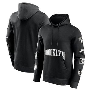 Мужской худи fanatics branded черный brooklyn nets home court Unbranded