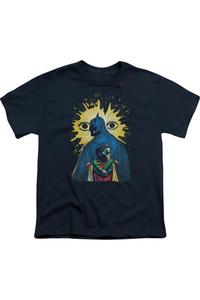 Футболка с коротким рукавом Batman Watchers для детей Gildan, темно-синий